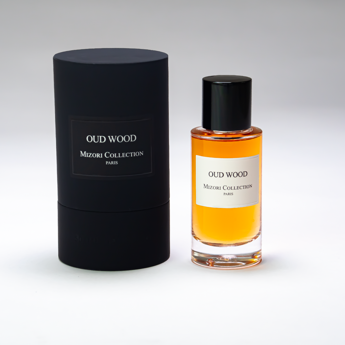 Oud Wood Box Mizori Collection eau de parfum 50 ml luxe parfum in verpakking