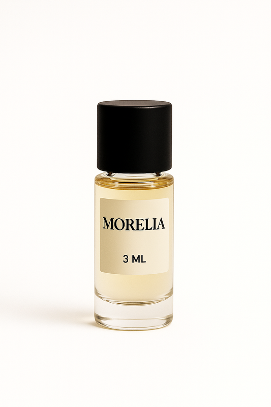 Morelia 3ml sample plastic tester Mizori Collection paris  unisex perfume.